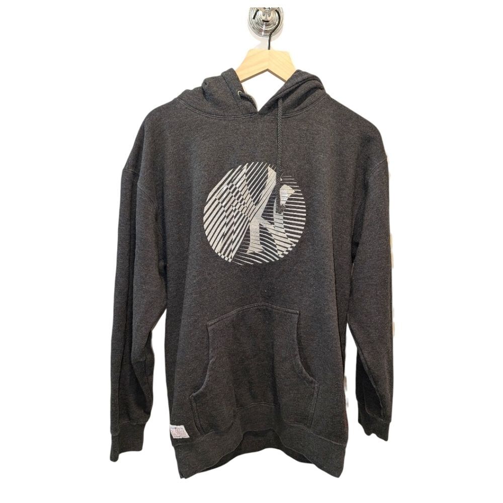 Oakley NY Yankees Limited Edition Collab Hoodie M Charcoal Gray Geometric MLB
